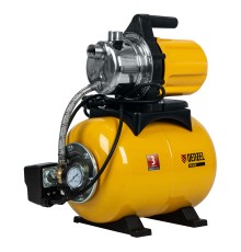Насосная станция PS800X, 800 Вт, 3200 л/ч, ресивер 24 л, подъем 38 м, нержавейка Denzel Насосная станция PS800X, 800 Вт, 3200 л/ч, ресивер 24 л, подъем 38 м, нержавейка Denzel