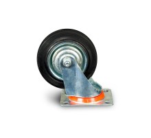 Колесо поворотное резина SC 63 160 мм (Y) Колесо поворотное резина SC 63 160 мм (Y)