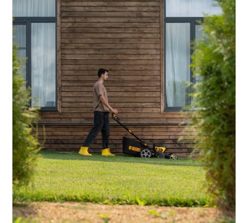 Газонокосилка аккумуляторная бесщет. DLM-460, 460 мм, травосб. 65 л., Li-Ion, 40 В Denzel