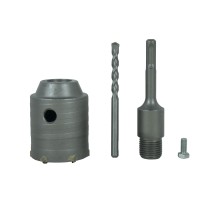 Коронка по бетону, 55 мм, BK8, центрирующее cверло, хвостовик SDS+, Sturm!