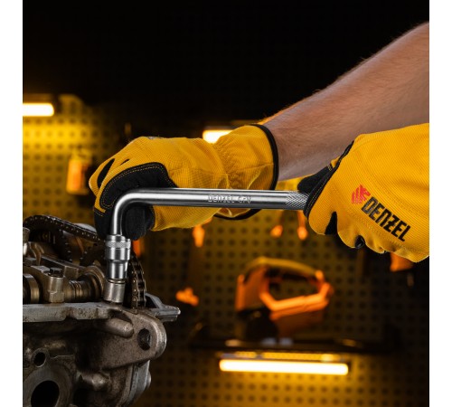 Вороток Г-образный, 250*50 мм, квадрат 1/2