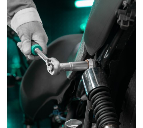 Головка торцевая удлиненная, 17 мм, шестигранная, CrV, под квадрат 1/2 Stels