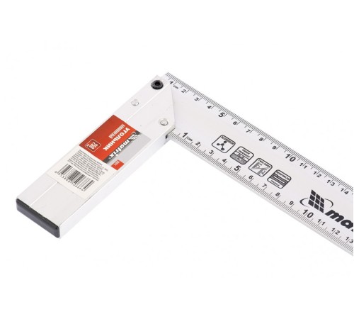 Угольник, 250 мм, алюминиевый, литой Matrix