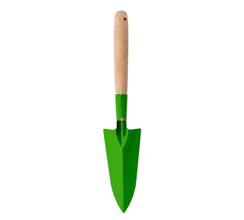 Совок посадочный узкий, 65 х 345 мм, стальной, деревянная рукоятка, Агроном, Сибртех