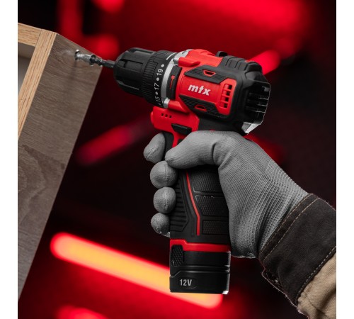 Дрель-шуруповерт аккумуляторная бесщет. CDB-BL-12, Li-Ion, 12 В// MTX