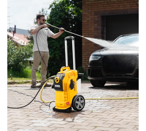 Моечная машина высокого давления K 50 Power, 2100 Вт, 150 бар, 600 л/ч, асинх. двиг.// Denzel