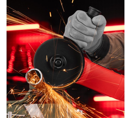 Машина шлифовальная угловая MAG125-1200, 1200 Вт, 125 мм, 12000 об/мин MTX