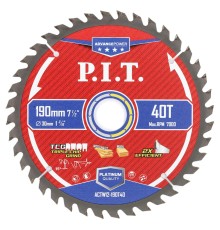 Диск пильный по дереву P.I.T. ACTW12-190T40