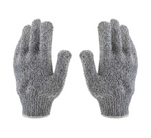 Перчатки трикотажные, защита от порезов Сибртех