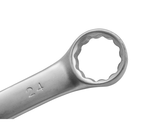 Ключ комбинированный, 24 мм, CrV, матовый хром Matrix Ключ комбинированный, 24 мм, CrV, матовый хром Matrix