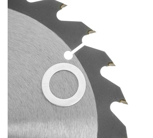 Пильный диск по дереву ф210 х 30 мм, 24 зубьев Denzel