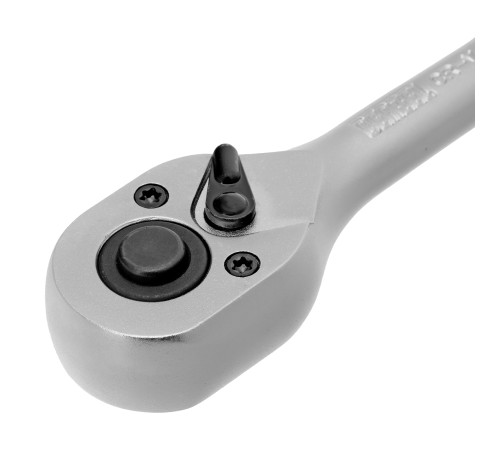 Ключ-трещотка 1/4", 90 зубьев, с быстрым сбросом, CrV Denzel