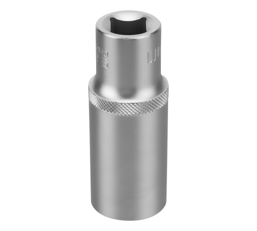 Головка торцевая удлиненная, 22 мм, шестигранная, CrV, под квадрат 1/2 Stels