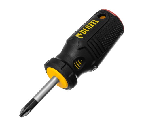 Отвертка, PH2х38 мм, S2, 3к рукоятка Denzel