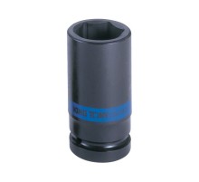Головка торцевая ударная глубокая шестигранная 1", 27 мм, тонкостенная KING TONY 883527M