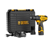 Дрель-шуруповерт аккумуляторная CDQ-12, Li-Ion, 12 В Denzel