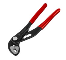 Клещи переставные 180 мм, кнопочный механизм, хром-ванадий, обливные рукоятки Matrix