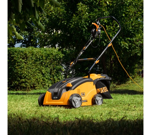 Скарификатор-аэратор электрический SAE-1500, 1500 Вт, -11/+5 см, 32 cм Denzel