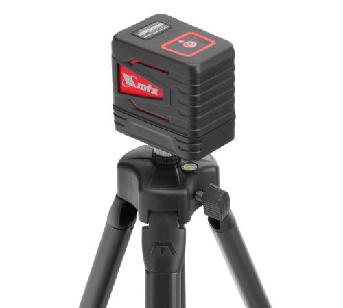 Лазерный уровень QBC GREEN Pro SET, 20 м, зеленый луч, батарейки, штатив MTX