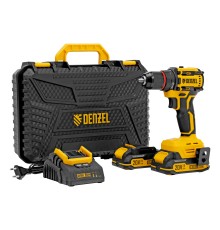 Дрель-шуруповерт аккумуляторная бесщет. CDH-BL-20, Li-Ion, 20 В// Denzel