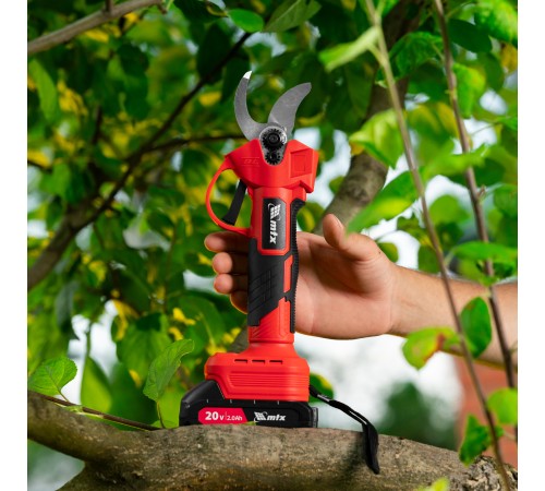 Секатор аккумуляторный, бесщет., BP-25, Li-Ion, 20 В MTX