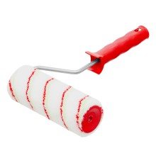 Валик "Эмали" , 180 мм, ворс 12 мм, D 48 мм, D ручки 8 мм, полиамид, полиакрил Сибртех