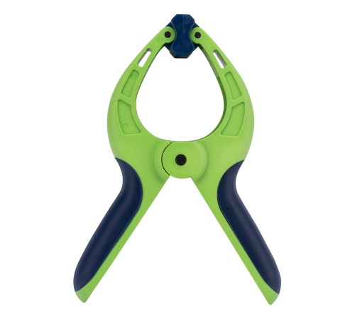 Струбцина клещеобразная 2-3/4, пластиковый корпус, двухкомпонентные рукоятки, усиленная пружина, 70 мм Сибртех