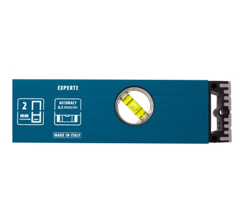 Уровень алюминиевый, 1000 мм, усиленный с ударопрочными заглушками, рукоятки, 3 глазка Gross