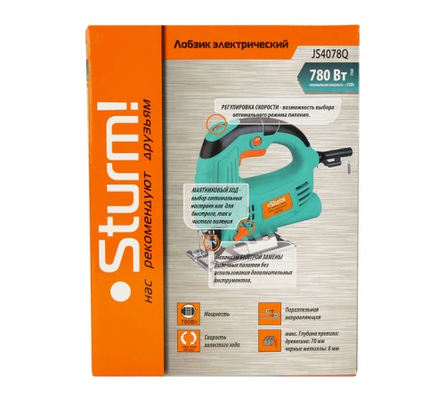 Лобзик электрический Sturm! JS4078Q Лобзик электрический Sturm! JS4078Q