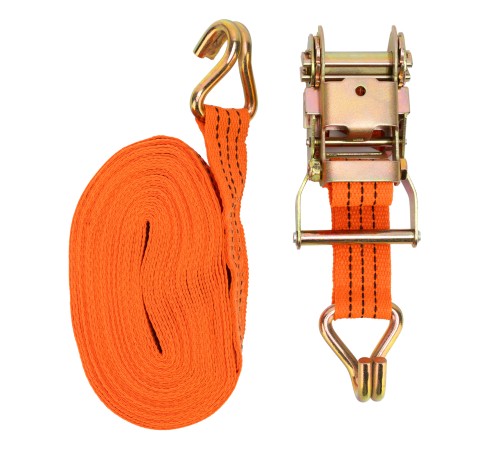 Ремень багажный с крюками, 10 x 0.038м, храповой механизм Stels