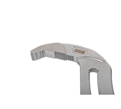 Клещи переставные 400мм, CrV, кнопочный шарнир, зев 90мм, hanskonner