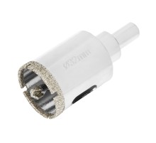 Сверло алмазное по керамограниту, 32 х 67 мм, трехгранный хвостовик Matrix