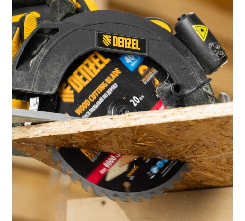 Пильный диск по дереву ф185 х 20 мм, 40 зубьев Denzel