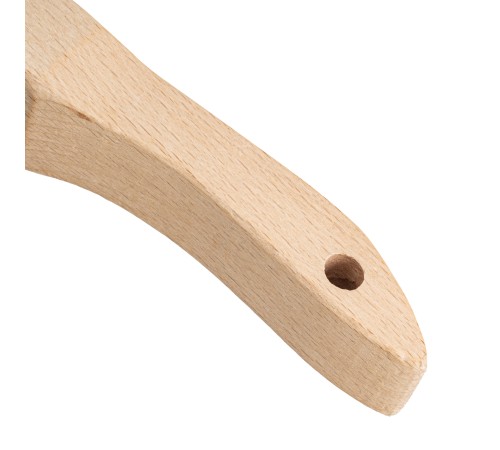 Щетка зачистная 6-и рядная, прямая проволока из нержавеющей стали с деревянной ручкой, EFP// Denzel