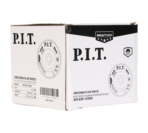 Круг лепестковый шлифовальный P.I.T. APLS26-12560