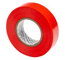 Изолента ПВХ, 19 мм х 20 м, красная, 150 мкм Matrix