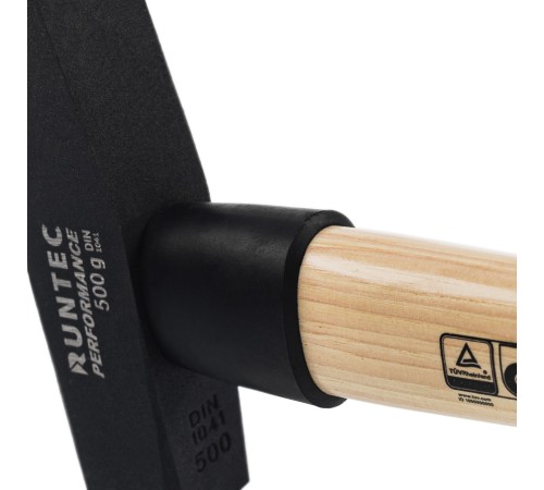 RUNTEC RT-PHC015 Молоток слесарный RUNTEC с рукояткой из дерева гикори, 500 г