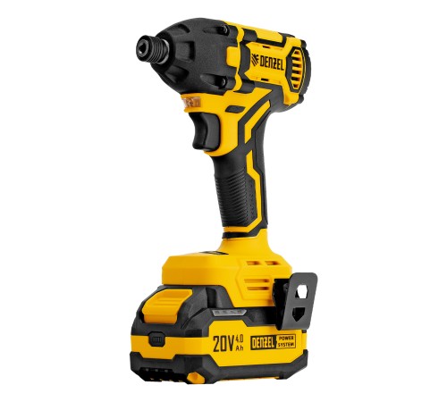 Винтоверт ударный аккумуляторный бесщет. CIDH-BL-20-270, Li-Ion, 20 В// Denzel