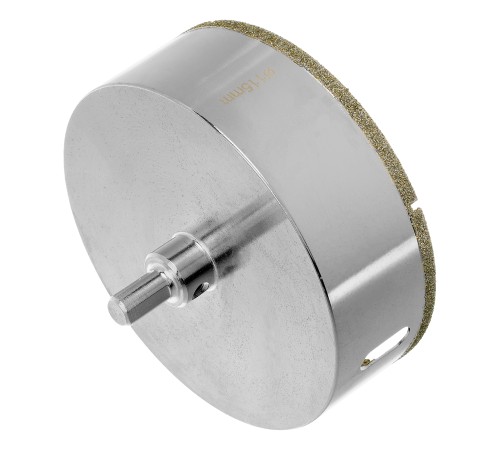 Сверло алмазное по керамограниту, 115 х 67 мм, трехгранный хвостовик Matrix