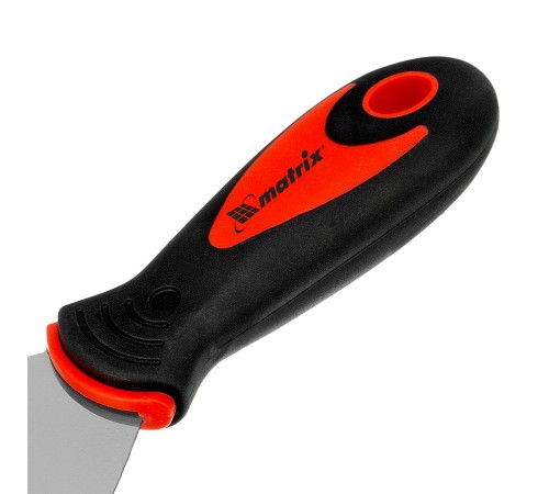 Шпательная лопатка из нержавеющей стали, 100 мм, двухкомпонентная ручка Matrix Шпательная лопатка из нержавеющей стали, 100 мм, двухкомпонентная ручка Matrix