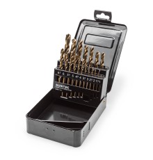 RUNTEC RT-DSCB19 Набор сверл по металлу RUNTEC 1-10 мм, HSS-Co5, 19 предметов
