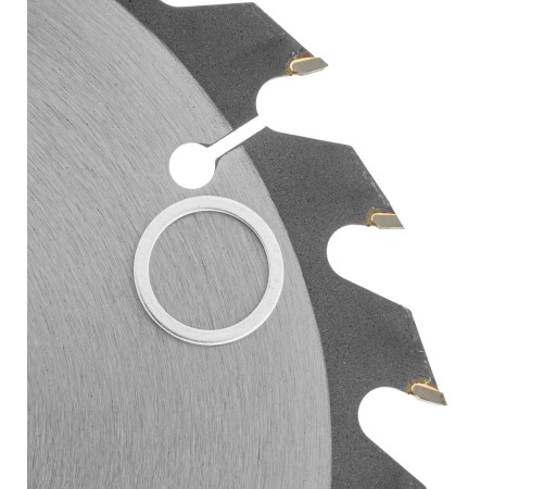 Пильный диск по дереву с гвоздями, ф185 х 20 мм, 24 зубов Denzel