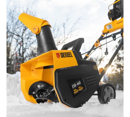 Электрическая снегоуборочная машина ESB-460, 2 кВт// Denzel