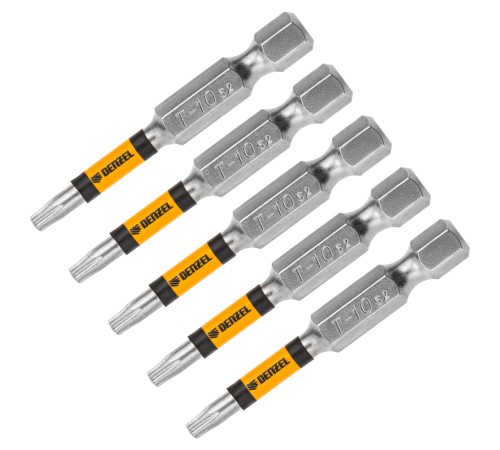 Бита T10x50, 5 шт.// Denzel Бита T10x50, 5 шт.// Denzel