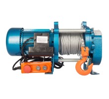 Лебедка TOR ЛЭК-500 E21 (KCD) 500/1000 кг 220 В с канатом 30/15 м BASE