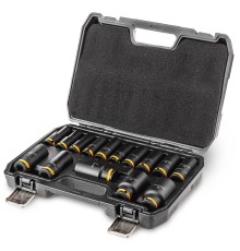 RUNTEC RT-IS1B15L Набор ударных головок глубоких RUNTEC 1/2", 10-32 мм, CrMo, 15 предметов RUNTEC RT-IS1B15L Набор ударных головок глубоких RUNTEC 1/2", 10-32 мм, CrMo, 15 предметов