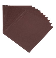 Шлифлист на бумажной основе, P 120, 230 х 280 мм, 10 шт, влагостойкий Сибртех