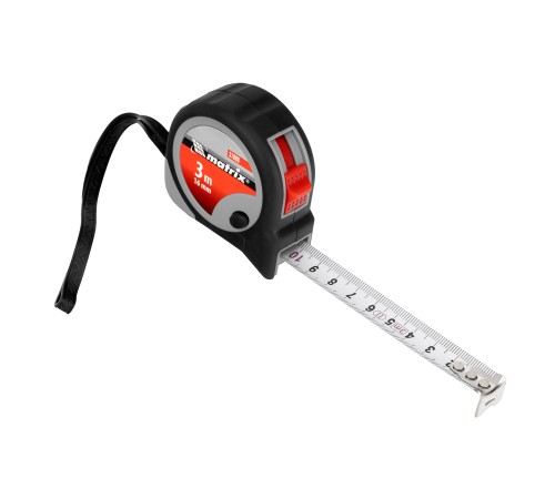 Рулетка Continuous fixation,3 м х 16 мм,двухкомпонентный корпус,плавная фиксация Matrix Рулетка Continuous fixation,3 м х 16 мм,двухкомпонентный корпус,плавная фиксация Matrix