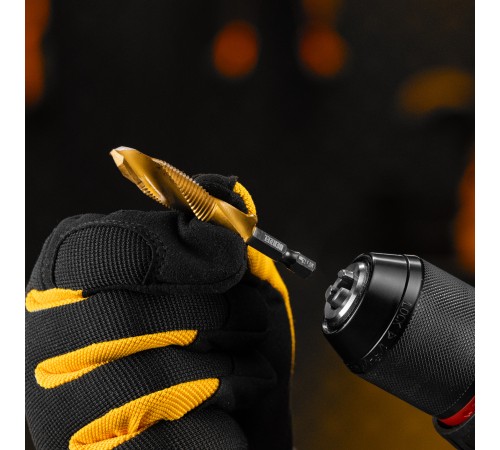 Сверло-метчик М12 х 1,25 мм, Р6М5// Denzel