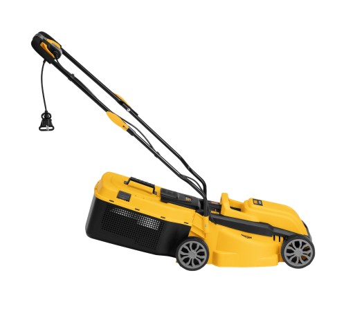 Газонокосилка электрическая GMC-1200, шир.,32см, 1200 Вт, 3 уров., травосб. 30 л Denzel